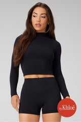 seamless long-sleeve essential tee