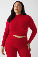seamless long-sleeve essential tee