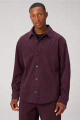 the club cord relaxed shirt jacket