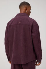 the club cord relaxed shirt jacket