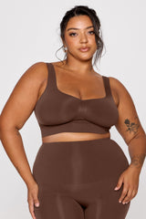 nearly naked shapewear midi bra