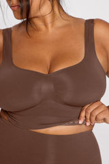 nearly naked shapewear midi bra