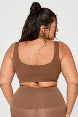 nearly naked shapewear midi bra