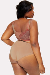 nearly naked shapewear midi bra