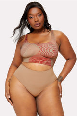 nearly naked shapewear midi bra