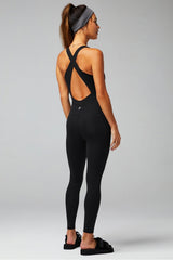 oasis twist front 7/8 jumpsuit