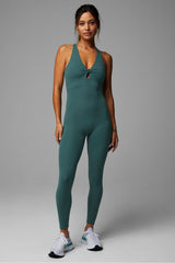 oasis twist front 7/8 jumpsuit