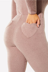 pet me heart pocket onesie