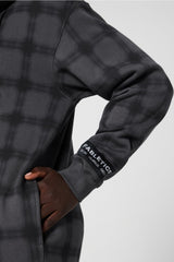 cozy fleece hooded onesie