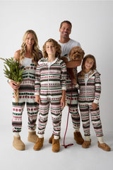 cozy fleece hooded onesie