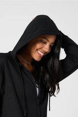 cozy fleece hooded onesie