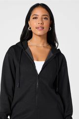 cozy fleece hooded onesie
