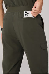 equip cargo scrub pant