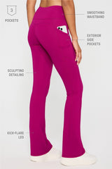 stretchtech™ kick flare scrub legging