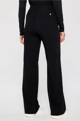 high-rise wide leg scrub pant