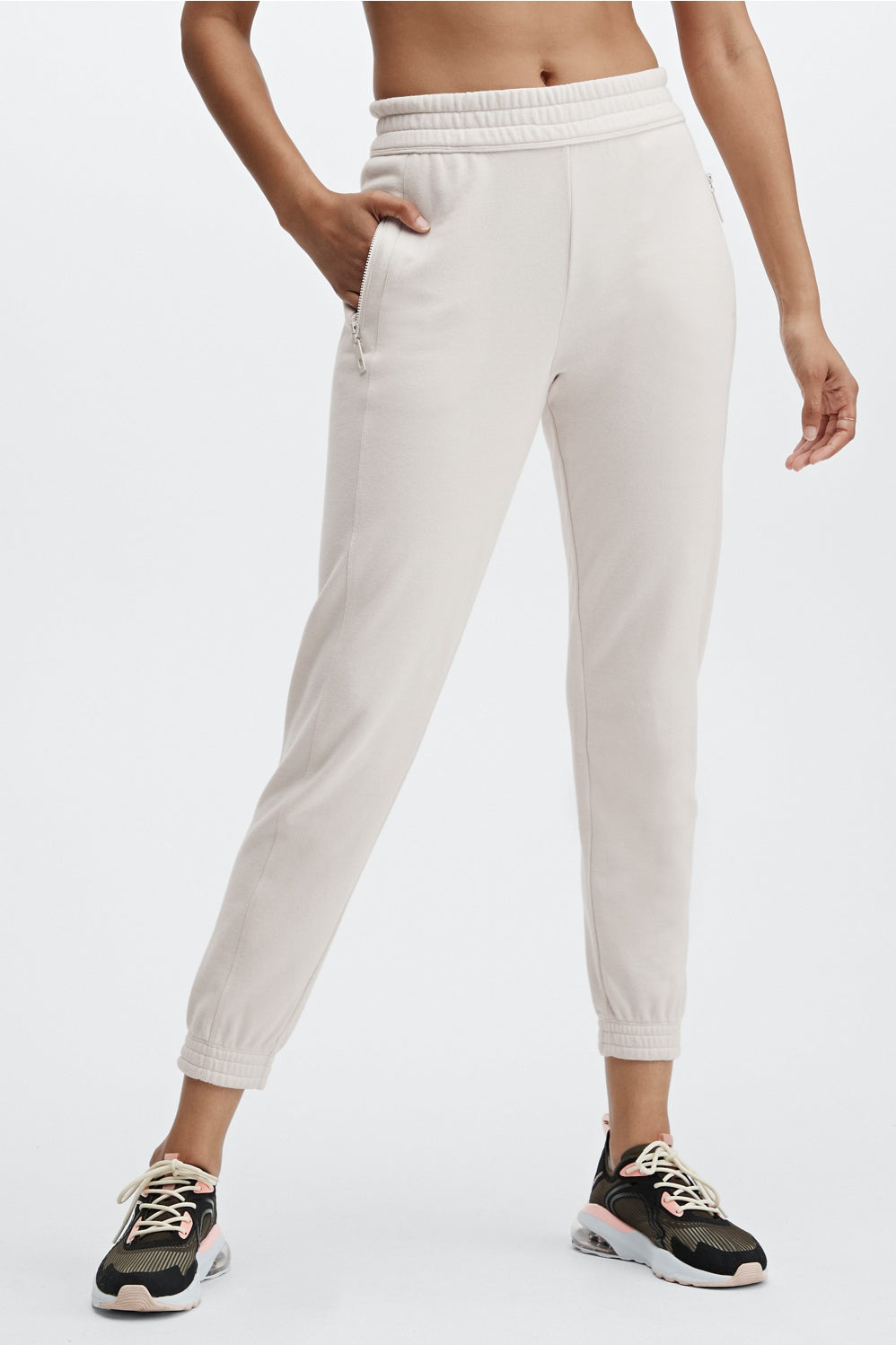 eco-conscious slim sweatpant
