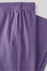 cozy fleece wide leg sweatpant