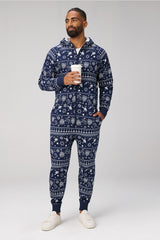 the go-to fleece hooded onesie