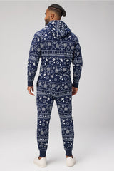 the go-to fleece hooded onesie