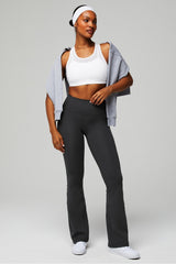 oasis pureluxe high-waisted pocket kick flare