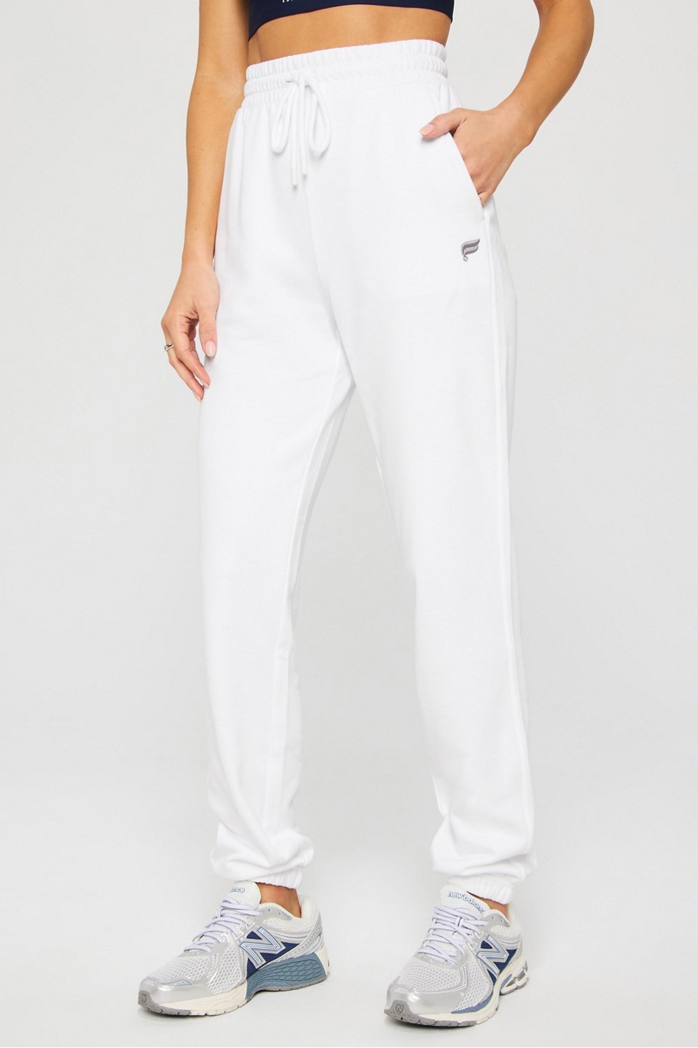 year round terry high-waisted sweatpant