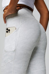 oasis pureluxe high-waisted pocketed kick flare