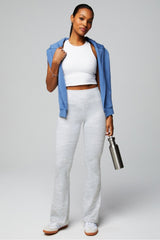 oasis pureluxe high-waisted pocketed kick flare