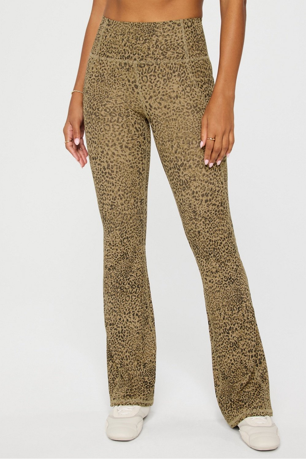 oasis pureluxe high-waisted pocketed kick flare