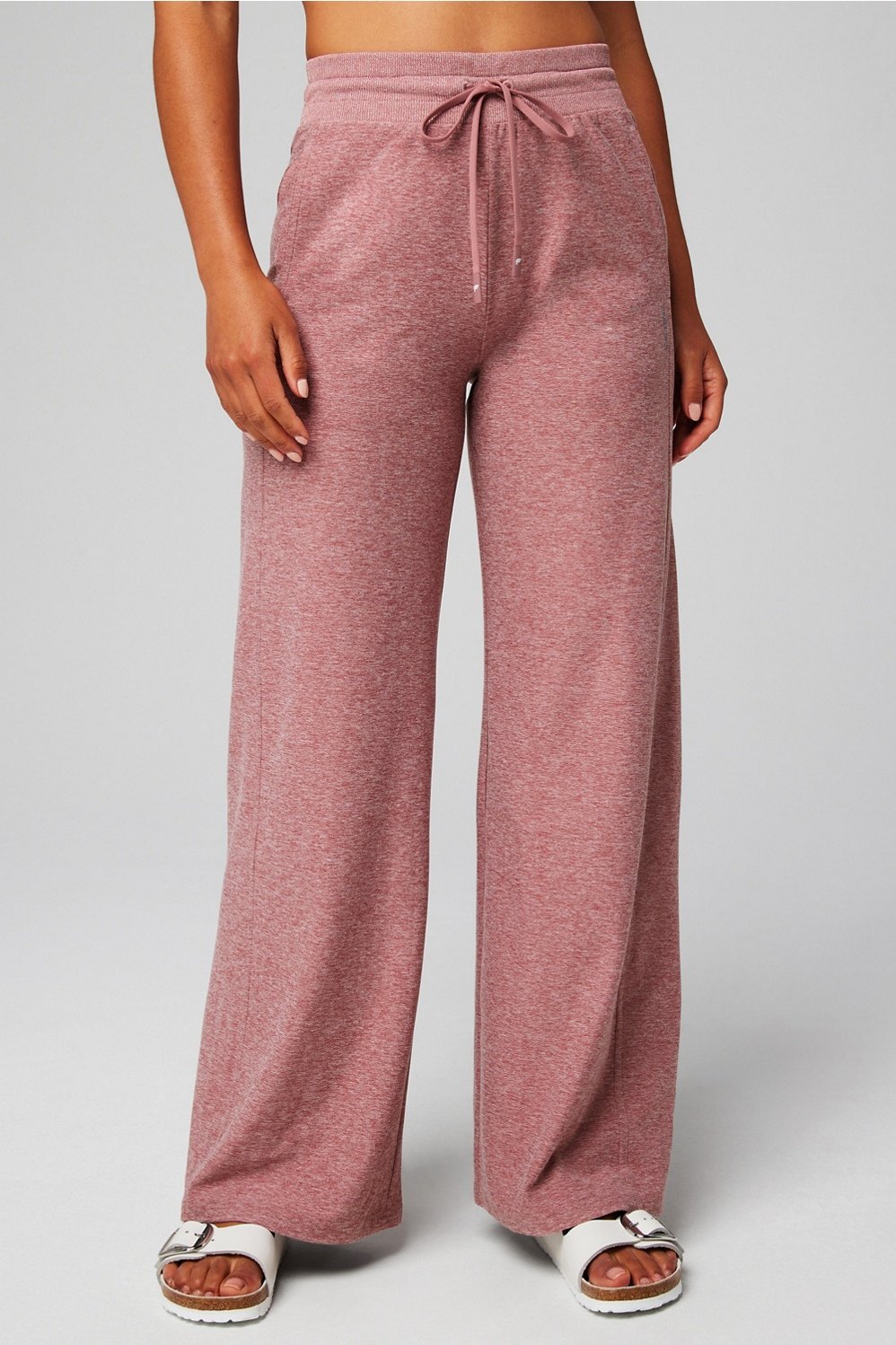 cloud jersey wide leg pant