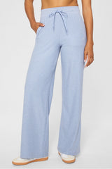 cloud jersey wide leg pant