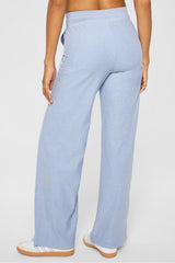 cloud jersey wide leg pant