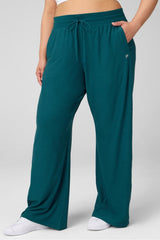 cloud jersey wide leg pant