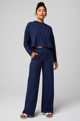 cloud jersey wide leg pant