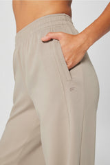 wide leg seamed pant