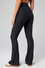 heatherflex high-waisted mini flare