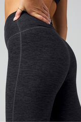 heatherflex high-waisted mini flare