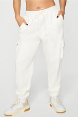 cozy fleece everyday cargo jogger