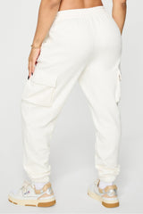 cozy fleece everyday cargo jogger