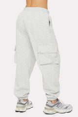 cozy fleece everyday cargo jogger