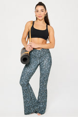 oasis pureluxe high-waisted crossover flare