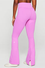 sleek seamless high-waisted flare pant