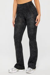 oasis pureluxe high-waisted pocketed kick flare