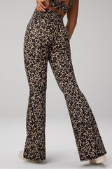 oasis pureluxe high-waisted crossover flare