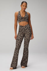 oasis pureluxe high-waisted crossover flare