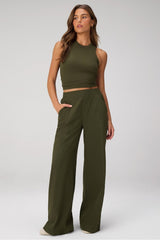 downtown wide leg pant