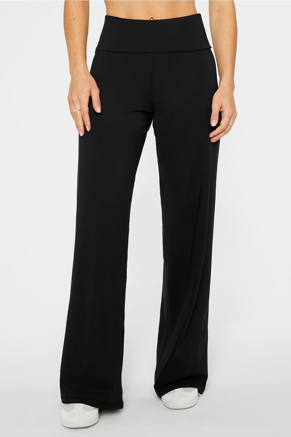 pureluxe foldover straight leg pant
