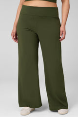 pureluxe foldover straight leg pant