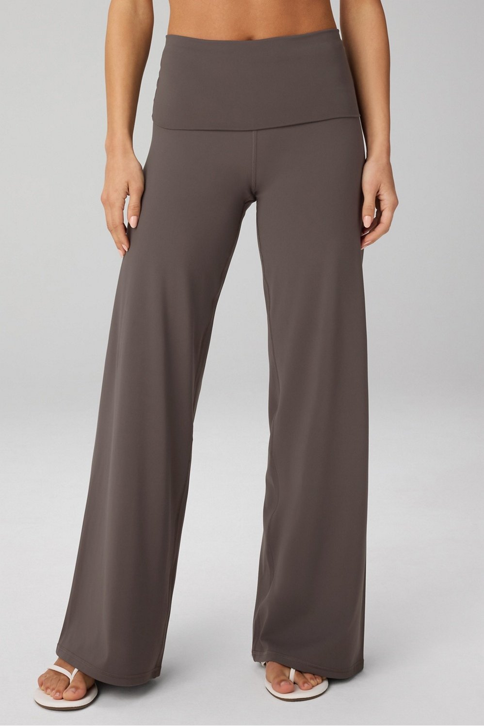 pureluxe foldover straight leg pant