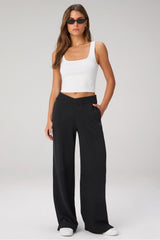 year round terry v-waist sweatpant