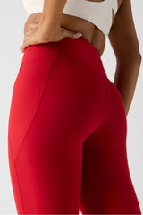 oasis pureluxe high-waisted crossover flare